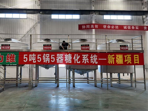 双桥精酿啤酒设备厂—5吨精酿啤酒设备—新疆项目
